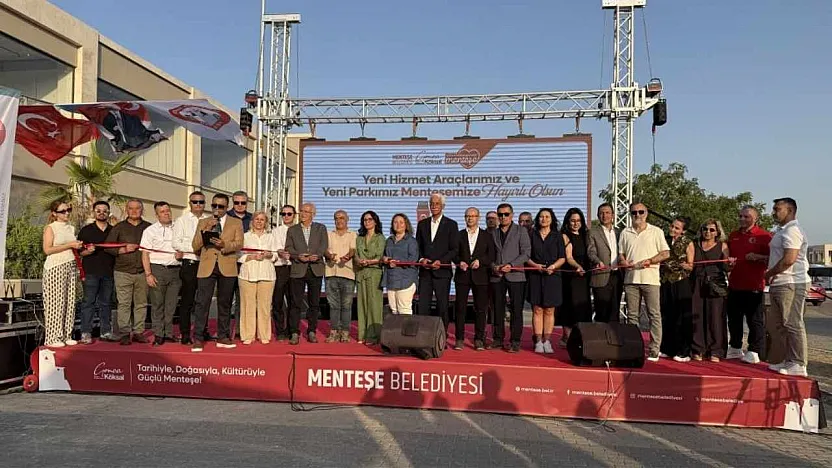 Menteşe Belediyesi yeni araçlarını hizmete aldı