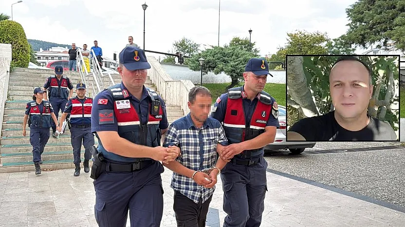 Menteşe'de akrabasını öldüren katil zanlısı adliyeye sevk edildi