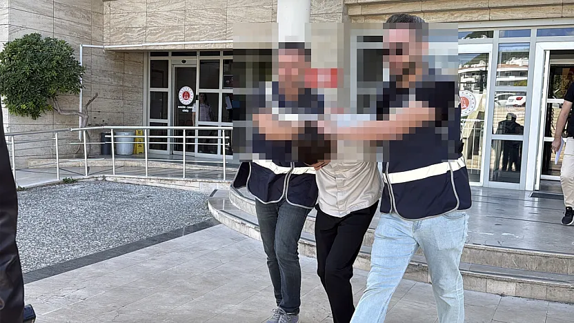 Menteşe'de Atatürk büstünü yerinden söken şüpheli tutuklandı