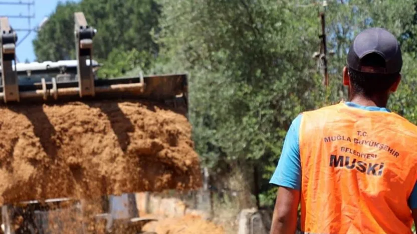 Menteşe'de içme suyu altyapısı yenileniyor
