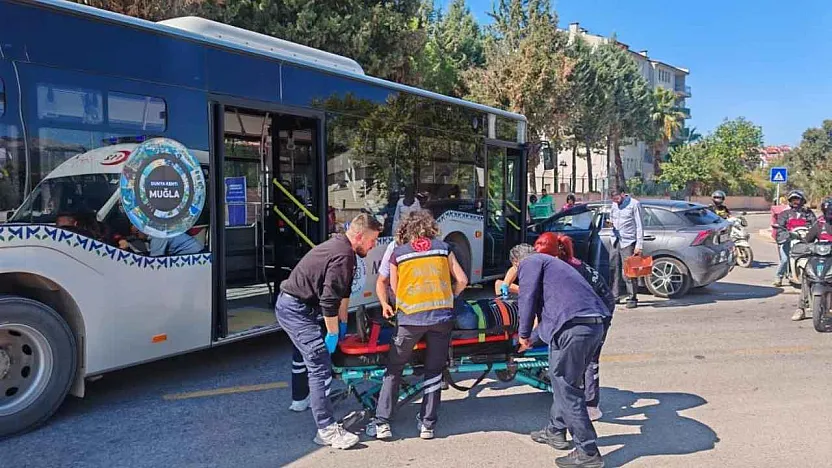 Menteşe'de trafik kazası: 2 yaralı