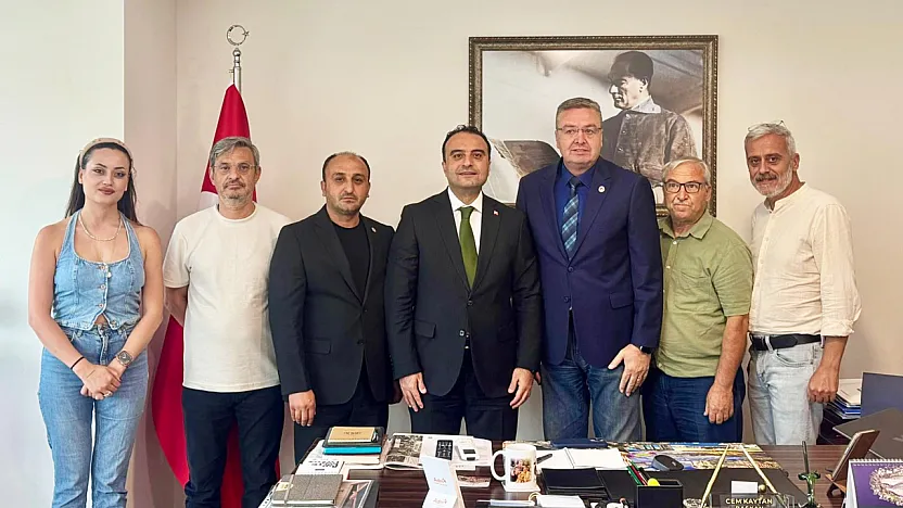 Menteşe Kaymakamı Budan'dan Muğla Büyükşehir Gazeteciler Cemiyeti'ne ziyaret
