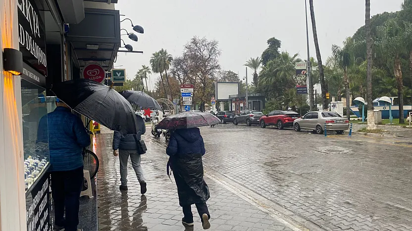 Meteoroloji uyardı: Fethiye'de kuvvetli yağış bekleniyor