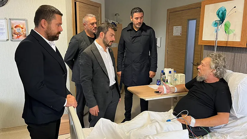 MHP Fethiye İlçe Başkanı Tuğrul Öztürkçü'den Seda Köktener'e geçmiş olsun ziyareti