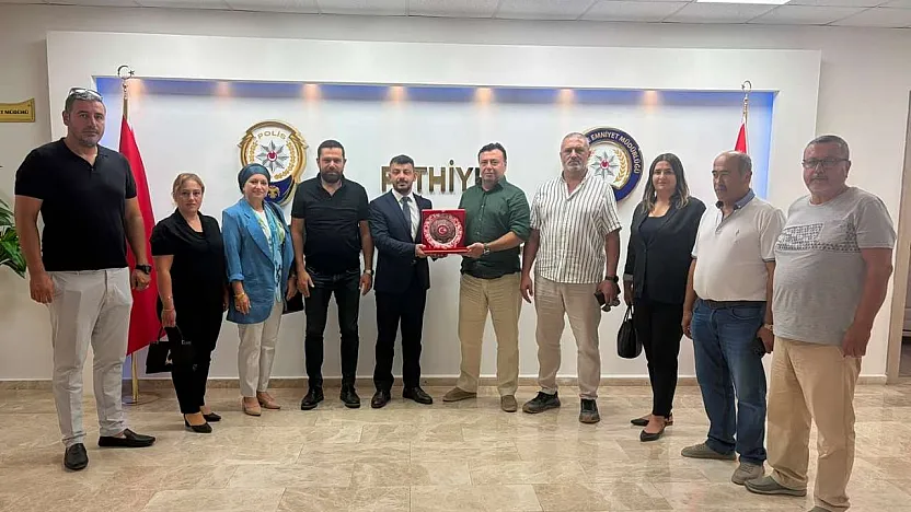 MHP Fethiye İlçe Yönetimi'nden kurumlara ziyaret