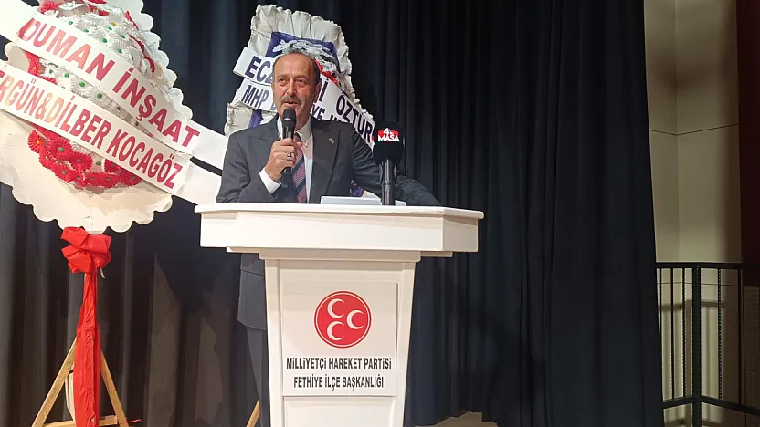 MHP'li Tamer Osmanağaoğlu'ndan Fethiye'de Terörsüz Türkiye Mesajı