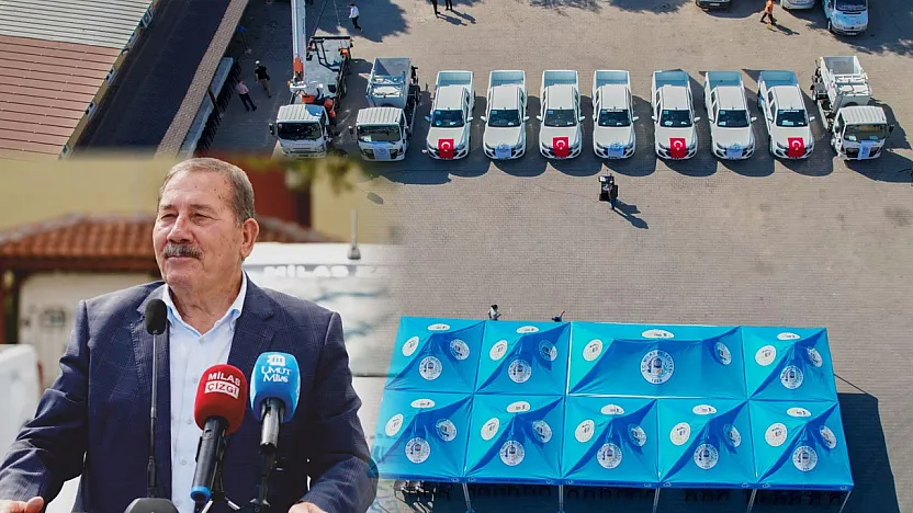 Milas Belediyesi Araç Filosunu 9 Yeni Araçla Güçlendirdi