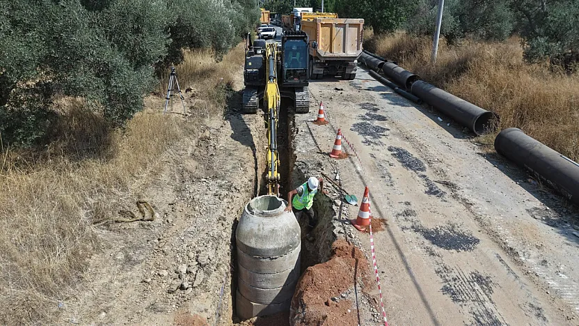 Milas Menteş'te kanalizasyon altyapısı için ilk adım atıldı