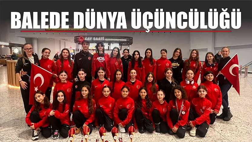 Miniklerden Balede Dünya Üçüncülüğü