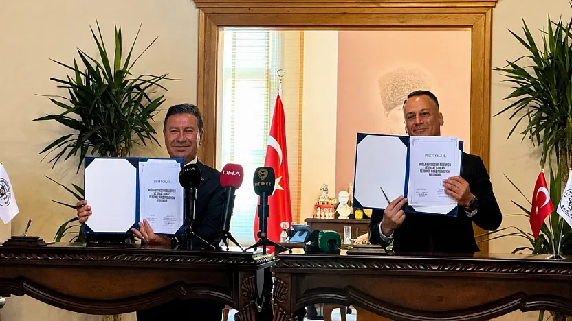 Muğla Büyükşehir ve MUSKİ personeline rekor promosyon: 'Ziraat Bankası ile 100 bin TL'lik imza'