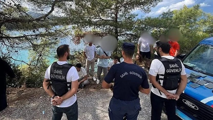 Muğla'da 18 düzensiz göçmen yakalandı