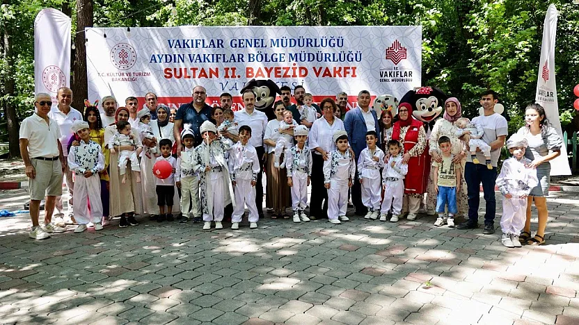 Muğla'da 19 Çocuk İçin Vakıf Geleneğiyle Sünnet Şöleni Düzenlendi