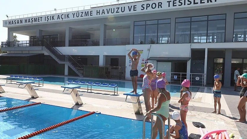 Muğla'da çocuklar yazı havuzda karşılayacak