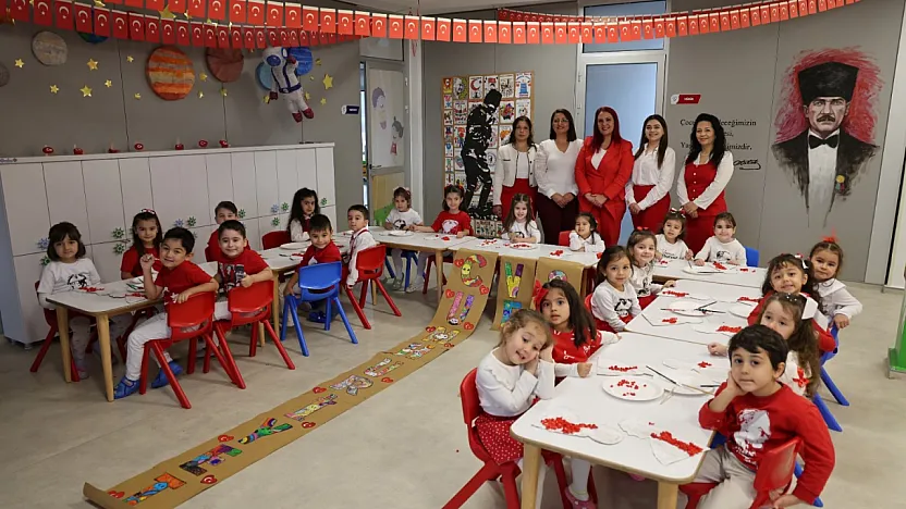 Muğla'da Cumhuriyet Çocukların Hayalleriyle Renklendi