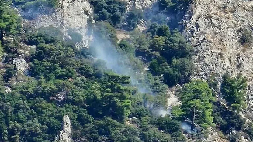 Muğla'da makilik alanda çıkan yangın kontrol altına alındı