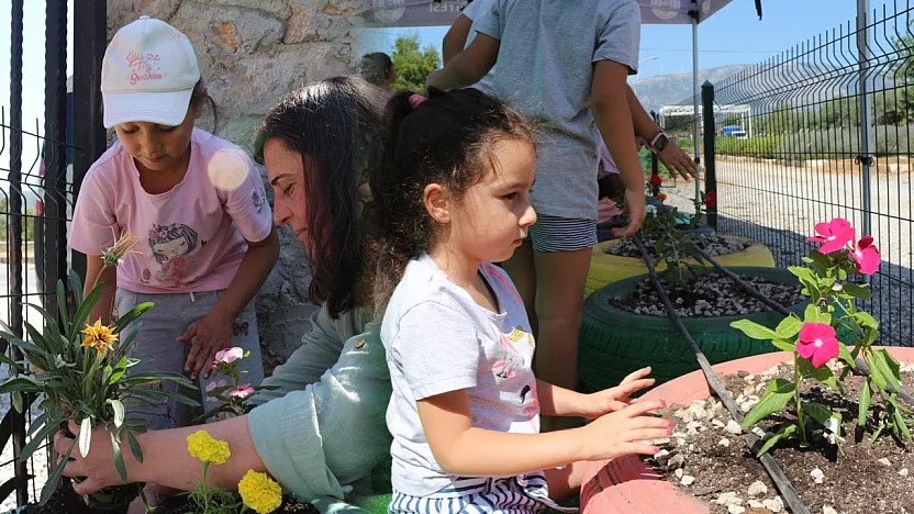 Muğla'da Minik Çiftçiler Tarım Akademisi eğitimlere başladı