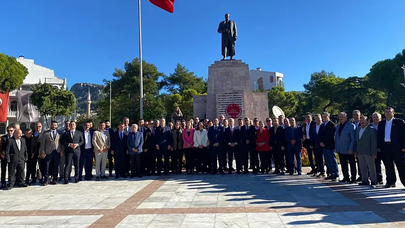 Muğla'da Muhtarlar Günü dolayısıyla tören düzenlendi