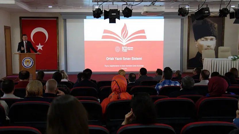 Muğla'da ortak yazılı sınav sistemi bilgilendirme toplantısı düzenlendi