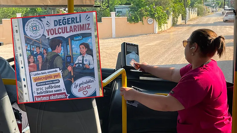 Muğla'da toplu taşımada 'Durak Bildirimi' uyarısı yeniden gündemde