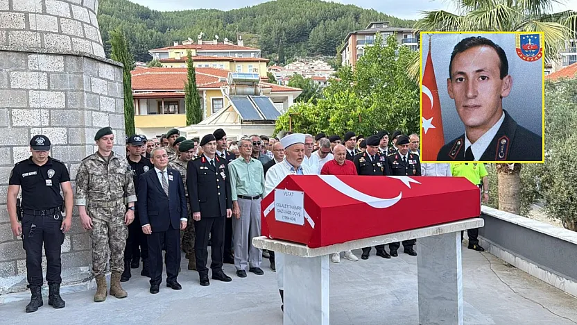 Muğla'da vefat eden gazi törenle son yolculuğuna uğurlandı