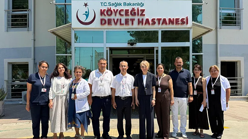 Muğla İl Sağlık Müdürü Dr. Eriş Başaran Akça, Köyceğiz ve Ortaca Devlet Hastanelerini Ziyaret Etti