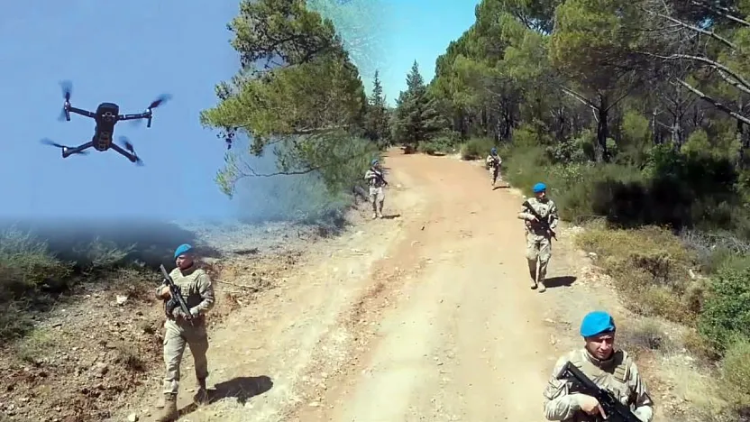 Muğla Jandarması 'Yeşil Vatan' nöbetinde