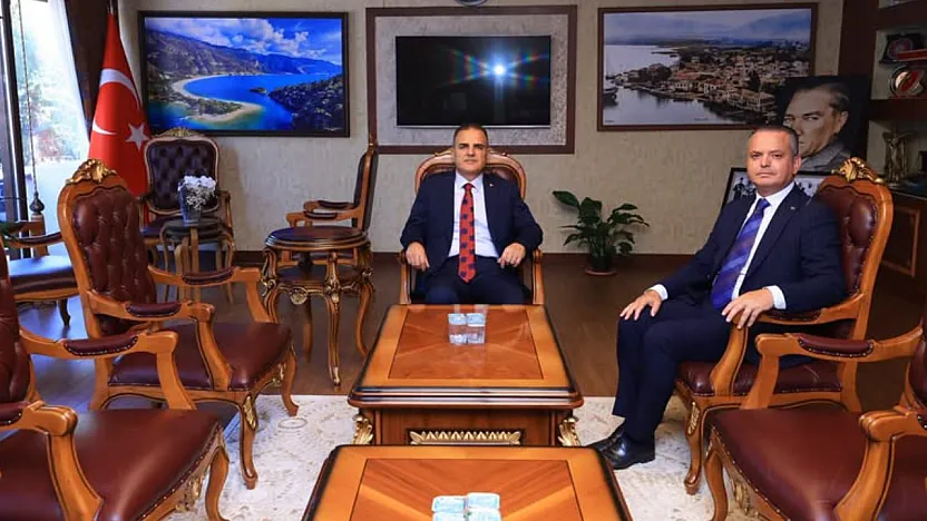 Muğla Valisi Dr. İdris Akbıyık'tan Fethiye Kaymakamlığı'na ziyaret