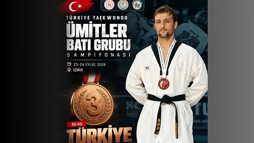 Muğlalı sporcu Karabacak Türkiye üçüncüsü oldu