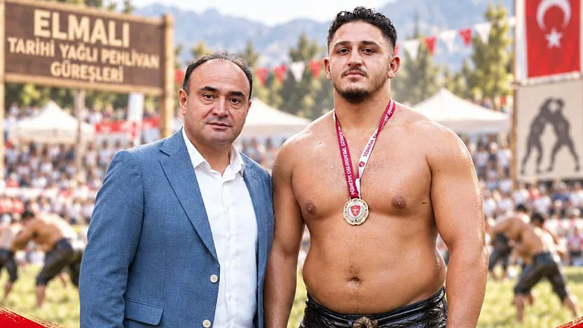 Muhammed Enes Özcan Başpehlivanlığa Yükseldi