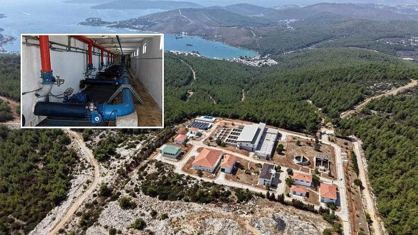 MUSKİ Bodrum'a yüzde 25 ilave su sağladı