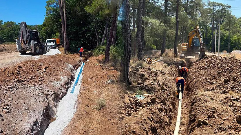 MUSKİ'den Çetibeli Mahallesi'nde İçme Suyu Hattı Yenileme Çalışması