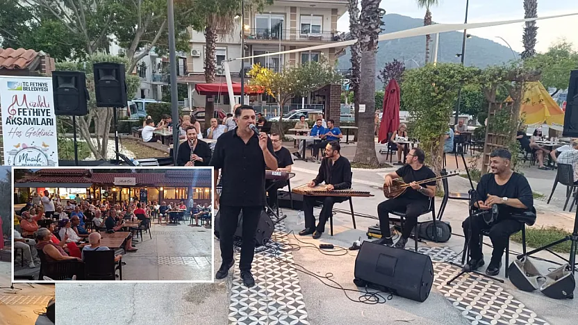 Müzikli Fethiye Akşamları Bahriye Üçok Parkı'nı şenlendirdi