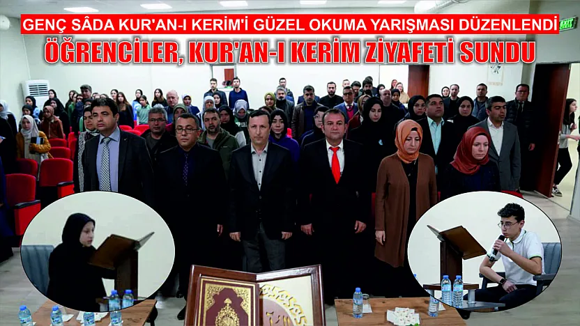 Öğrenciler, Kur'an-I Kerim Ziyafeti Sundu