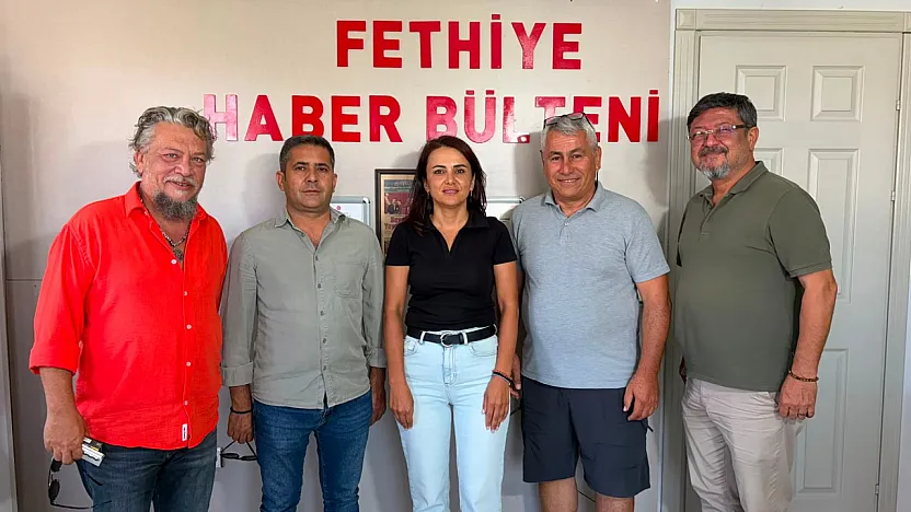 Ortak yayın platformuna katılan Fethiye Haber Bülteni'ne Ziyaret