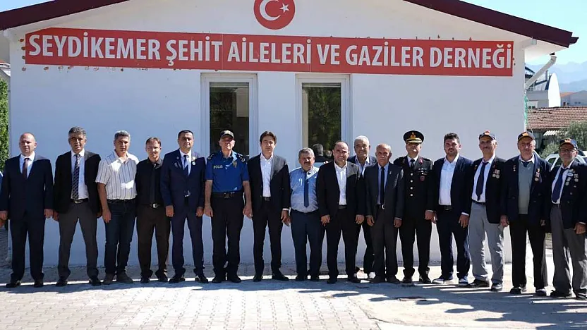 Seydikemer'de 19 Eylül Gaziler Günü'nde Anlamlı Ziyaret