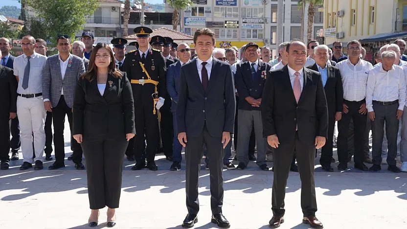 Seydikemer'de 30 Ağustos Zafer Bayramı'nın 104. yıl dönümü kutlandı