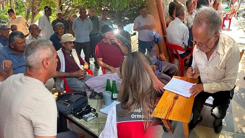 Seydikemer'de üreticilere tarımsal bilgilendirme eğitimi