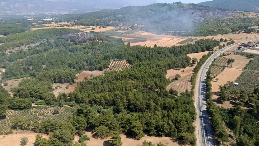 Seydikemer'deki orman yangını kontrol altına alındı