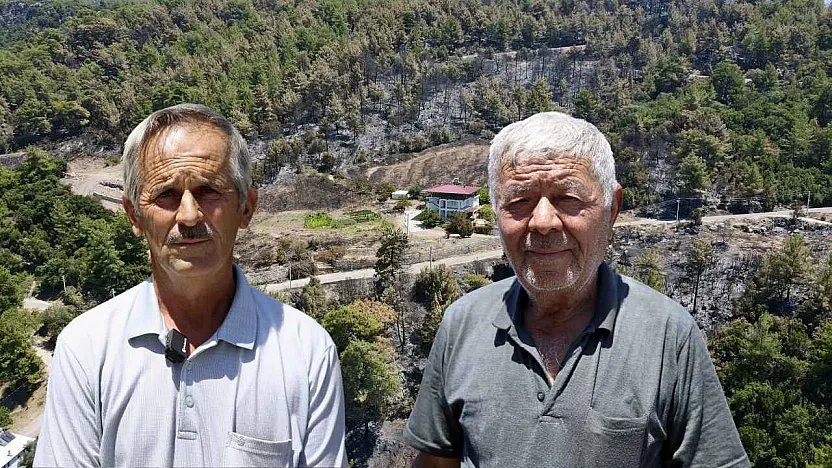 Seydikemer'deki yangın nedeniyle tahliye edilenler evlerine dönmeye başladı