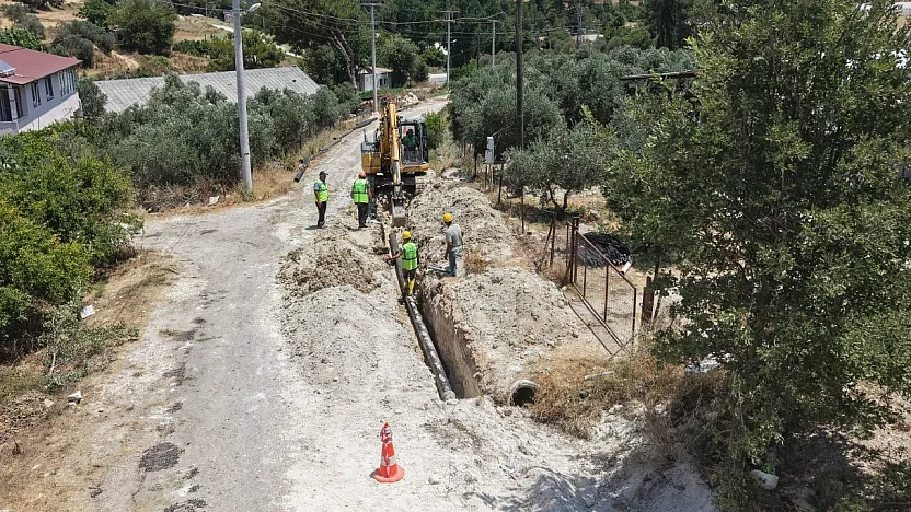 Seydikemer Gölbent'te İçme Suyu Altyapısı yenileniyor