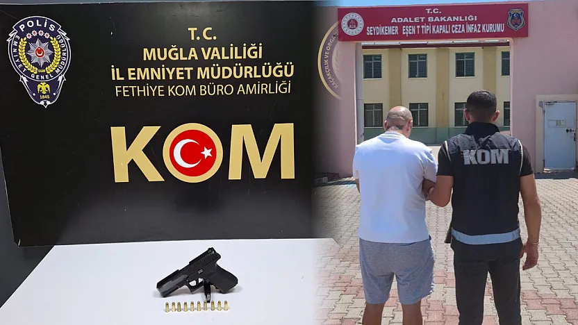 Silahlı Yağma Hükümlüsü Fethiye'de Düzenlenen Operasyonla Yakalandı