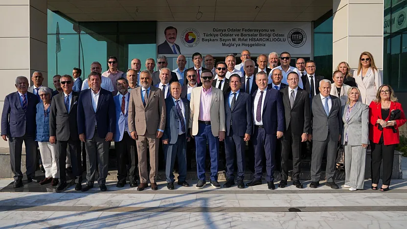 TOBB Başkanı Rifat Hisarcıklıoğlu, Muğla'da iş dünyasıyla buluştu