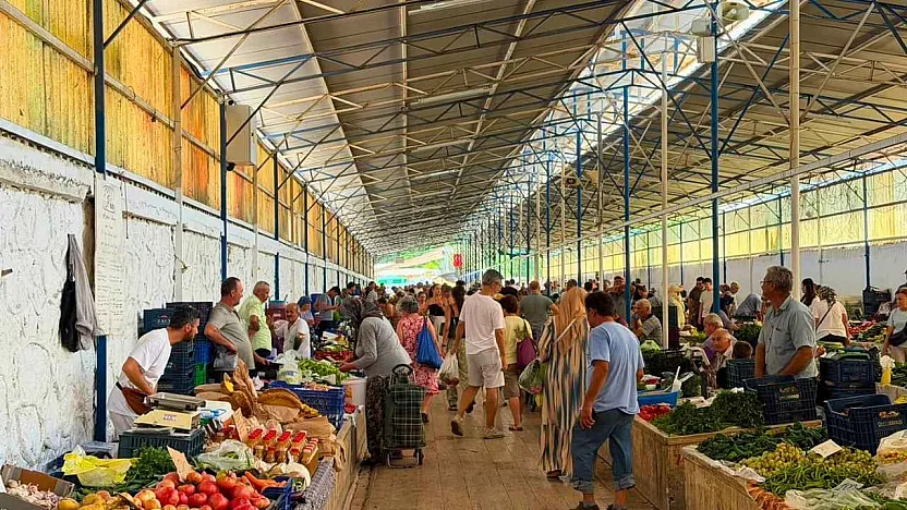 Üreticiden tüketiciye: Fethiye Cuma Pazar'ında fiyatlar