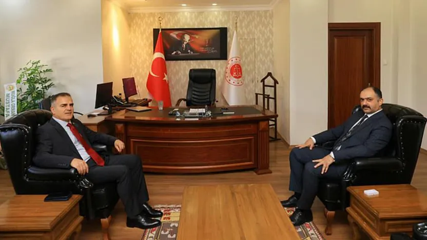 Vali Akbıyık'tan Cumhuriyet Başsavcısı Kayaközü'ne 'Hayırlı Olsun' ziyareti