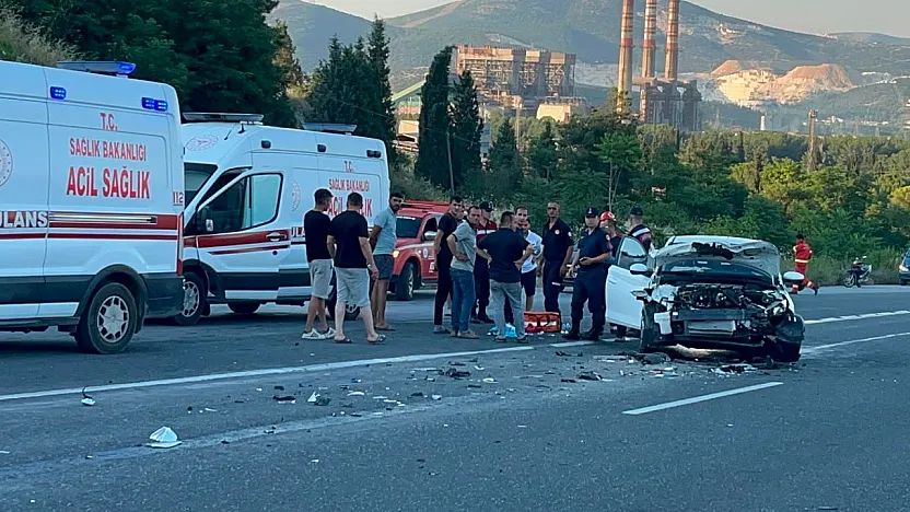 Yatağan-Milas Karayolu'nda trafik kazası:2 yaralı