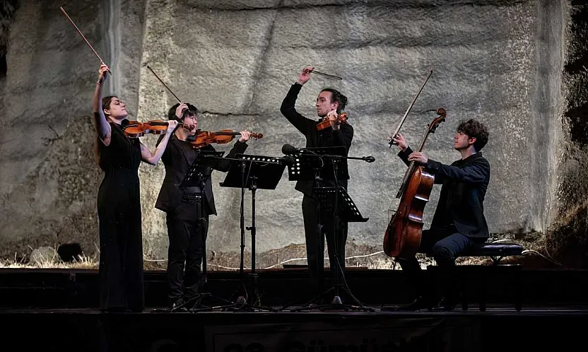 23. Gümüşlük Müzik Festivali 'Varyon Quartet' konseriyle sürdü