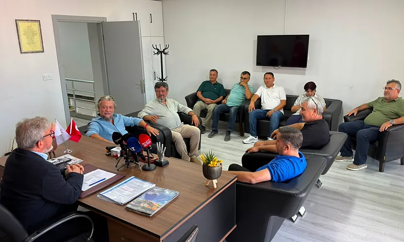 4'lü Masa'dan AK Parti Fethiye İlçe Başkanı Kadir Sarıhan'a ziyaret