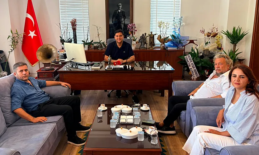 4'lü Masa'dan Başkan Alim Karaca'ya ziyaret