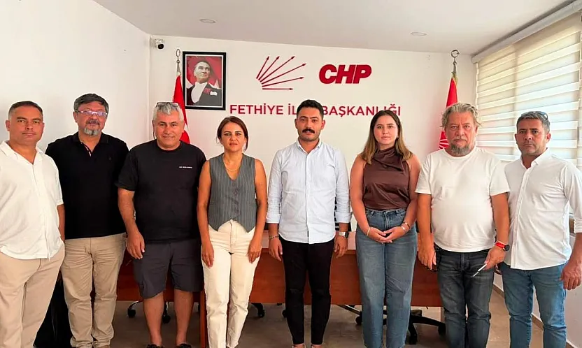 4'lü Masa'dan CHP Fethiye İlçe Başkanı Mustafa Barış Güler'e ziyaret