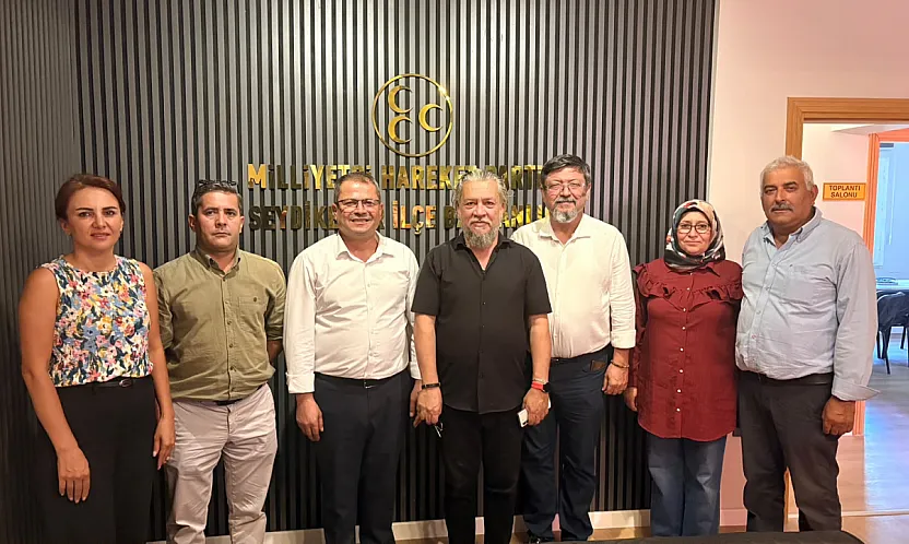 4'lü Masa'dan MHP Seydikemer İlçe Başkanı Mehmet Arıç'a ziyaret